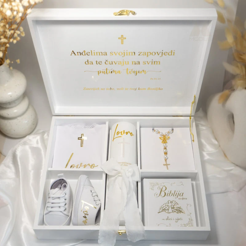 Royal set za krštenje, model SZK04